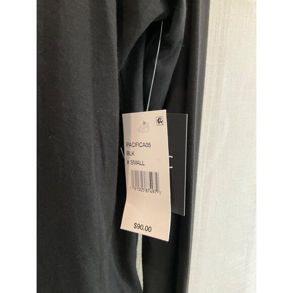 Velvet by Jenny Graham Pacifica 05 Tee Black NEW size X-small XS - Picture 3 of 5